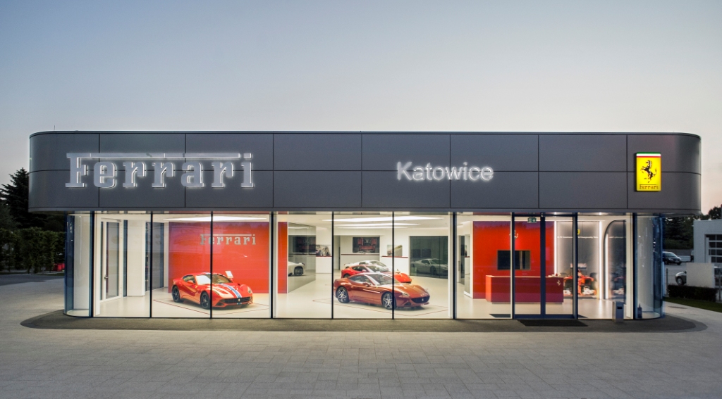 Ferrari Katowice jednym z trzech najlepszych salonów