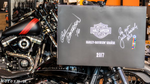 Kalendarz Harley-Davidson z Gdańska - z podspisem Bill'ego Davidson'a-1320766