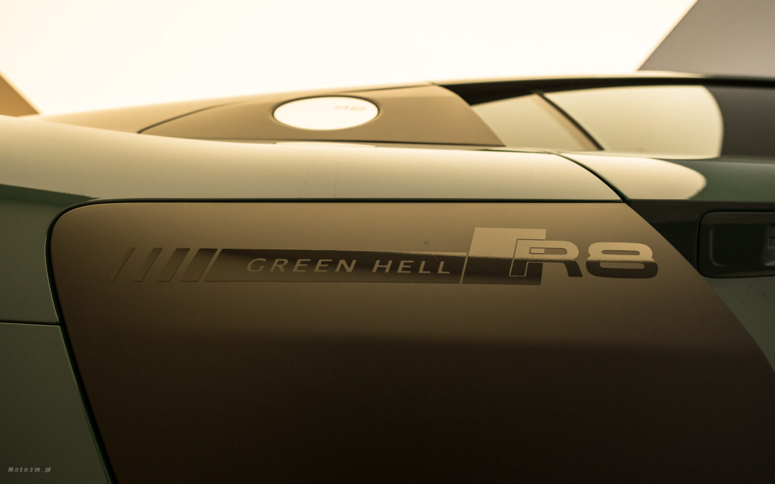 Jedno z pięćdziesięciu Audi R8 Green Hell w Audi Centrum